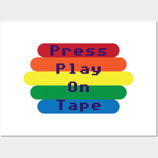 Press Play On Tape Posters and Art